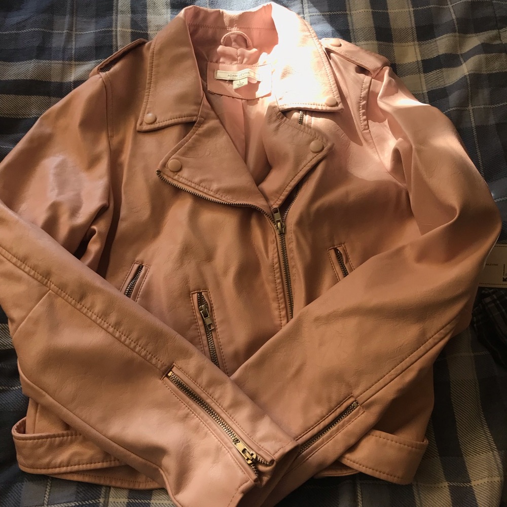 Pink jean jacket
